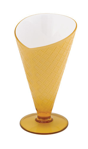 Coppa gelato MS. Altezza 16 cm. Capacita' 0.25 lt. 